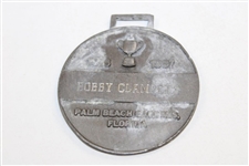 Bobby Clampett's 1987 PGA Championship at PGA National Golf Club Contestant Bag Tag