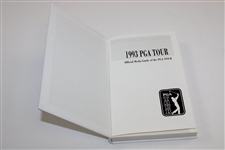 Payne Stewart's Personal 1993 PGA Tour Media Guide Book