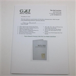 Payne Stewart's Personal 1993 PGA Tour Media Guide Book