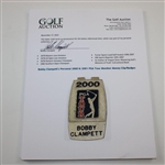 Bobby Clampett's Personal 2000 & 2001 PGA Tour Member Money Clip/Badges
