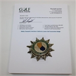 Bobby Clampett's Northern California Junior Golf Association Badge