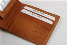 Undated Masters Tournament Logo Genuine Leather Wallet with Keychain