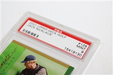 Jack Nicklaus 2001 Upper Deck Golf Card #126 PSA 9 MINT #15419130