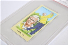 Jack Nicklaus 1999 Gallery Of Legend British Open Golf Collection Card #51 PSA 8 NM-MT #17477130