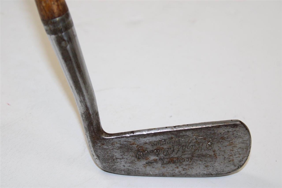 Wright & Ditson St. Andrews Dot Punched Hickory Putter