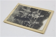 Late 1800’s Alex Herd & Douglas Rolland Signed Matting with Mounted B & W Photo JSA FULL #YY19161