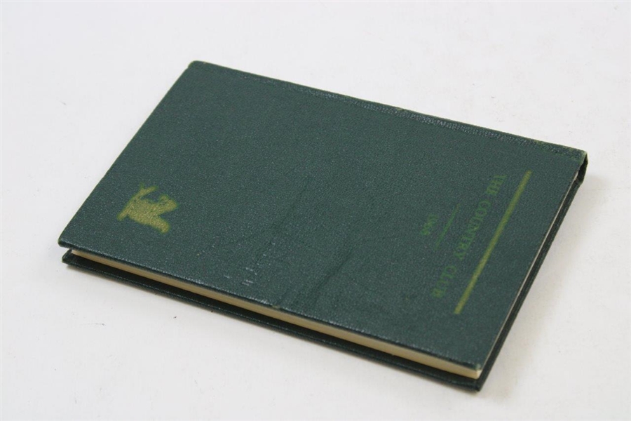 1968 The Country Club at Brookline Hard Cover Club Year Book