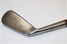 Willie Dunn Lefthanded Smooth Face 1896 New York Lofter Iron With Shaft Stamp
