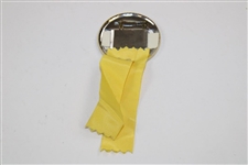 Sam Snead's Undated Guest-Contestant's Wife Badge with Ribbon