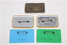 Sam Snead's National Four-Ball, Danny Thomas & GMO Badges - 1969, 1970 & 1974