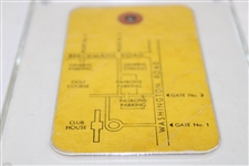 1954 Masters Tournament Sunday 4th Round Ticket #3746