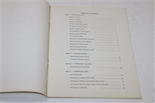 1974 Augusta National 'The Masters Tournament Scoring Records & Statistics' Booklet - Inglish