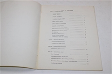1978 Augusta National 'The Masters Tournament Scoring Records & Statistics' Booklet - Inglish