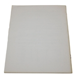 1978 Augusta National 'The Masters Tournament Scoring Records & Statistics' Booklet - Inglish