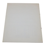 1985 Augusta National 'The Masters Tournament Scoring Records & Statistics' Booklet - Inglish