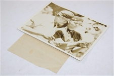 1935 U.S. Women’s Am at Interlachen CC Wire Photo Signed by & Property of Margaret Curtis