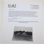 Early 1930's Cascade Hills Country Club Grand Rapids Michigan 14Th Hole Green - Wendell Miller Collection