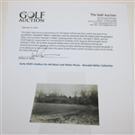 Early 1930's Golfers On Hill Black and White Photo - Wendell Miller Collection