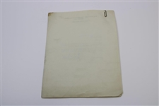 Early 1930's Aerial Photo And 2 Letters Regarding Farm Buildings Of Mr. Nafziger - Wendell Miller Collection
