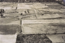 1931 Close Up Of Golf Course Construction Photo - Wendell Miller Collection