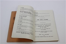 1933 Open Championship at St. Andrews Official Monday Program