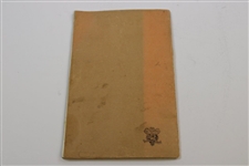 1933 Open Championship at St. Andrews Official Monday Program