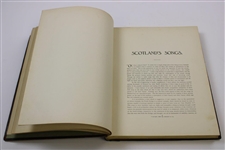 Father of American Golf John Reid Signed 'Songs of Scotland Book JSA ALOA
