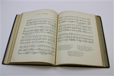 Father of American Golf John Reid Signed 'Songs of Scotland Book JSA ALOA