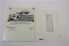 Father of American Golf John Reid Cover of 1986 Golf Collectors' Society Bulletin with Photo