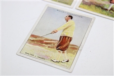 Full Set of Twenty-Five (25) WD & HO Wills Famous Golfers Tobacco Golf Cards