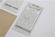 Three (3) Churchman's Cigarette Golf Cards (Hagen x2 & Vardon) with Tait Ogden Card