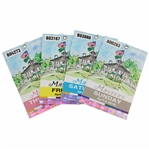 2018 Masters Full Tournament Day Ticket Set - Thursday, Friday, Saturday & Sunday