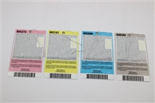 2018 Masters Full Tournament Day Ticket Set - Thursday, Friday, Saturday & Sunday