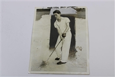 Five (5) Original Photos (One Type 1 & Four Wire) of Pat Abbott - 1936-1942