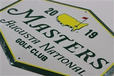 2019 Masters Tournament Hexagon Metal Sign - New In Wrapper