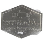 2019 Masters Tournament Hexagon Metal Sign - New In Wrapper