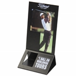 Tiger Woods Titleist #1 Ball On Worldwide Tours Black Ball Stand