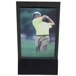 Tiger Woods Titleist #1 Ball On Worldwide Tours Black Ball Stand