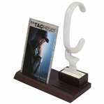 Tiger Woods Tag Heuer Watch Point Of Sale Display W/ Metal Card