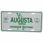 Augusta Georgia Johnson Motors Cadillac Saab Courtesy Car License Plate