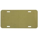 Augusta Georgia Johnson Motors Cadillac Oldsmobile Courtesy Car Plastic License Plate