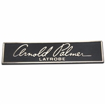 Arnold Palmer Latrobe Plastic Name Plate