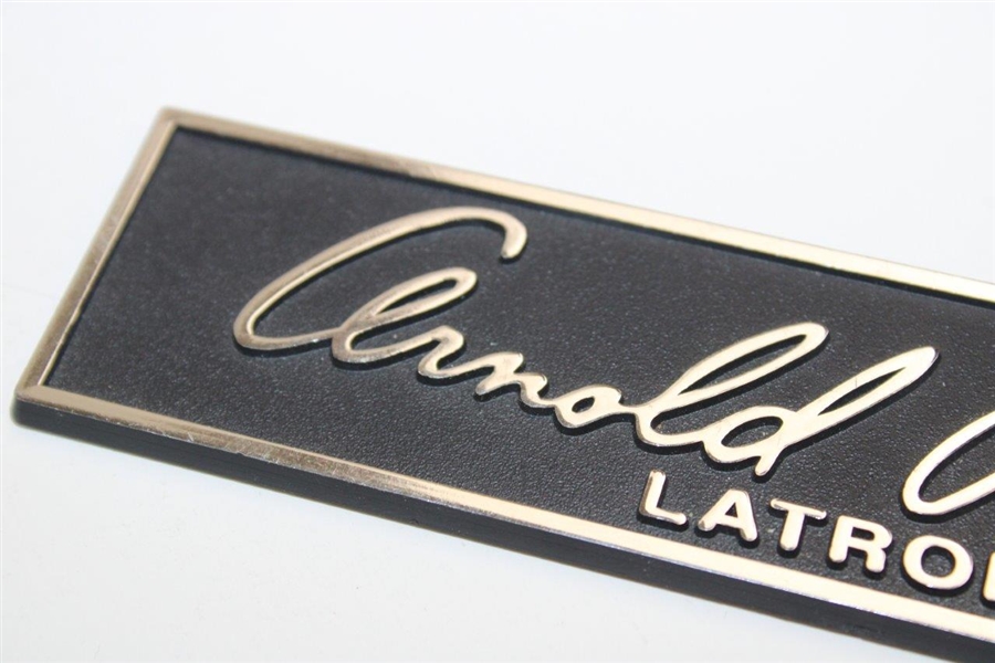 Arnold Palmer Latrobe Plastic Name Plate