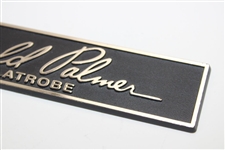 Arnold Palmer Latrobe Plastic Name Plate