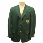 Classic Cadillac Master Dealer Green Del Hurd & Co. Blazer Jacket with Brochure