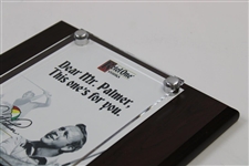 Arnold Palmer Ketel One Vodka Arnies Army Charitable Foundation Plaque in Box