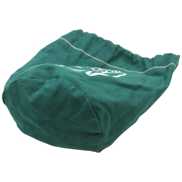 Masters Tournament Cloth Drawstring Shag Bag with 12 ANGC Practice Pro V-1 Golf Balls