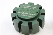 Property of The Green Jacket' Augusta , Ga Poker Chip/Card Holder with Cover