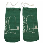 Pair of Vintage Masters Logo Cloth Shoe Covers - Seldom Seen