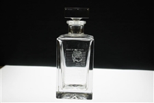 Augusta National Golf Club 'Name of Golf Holes' Glass Decanter w/Stopper in Original Box